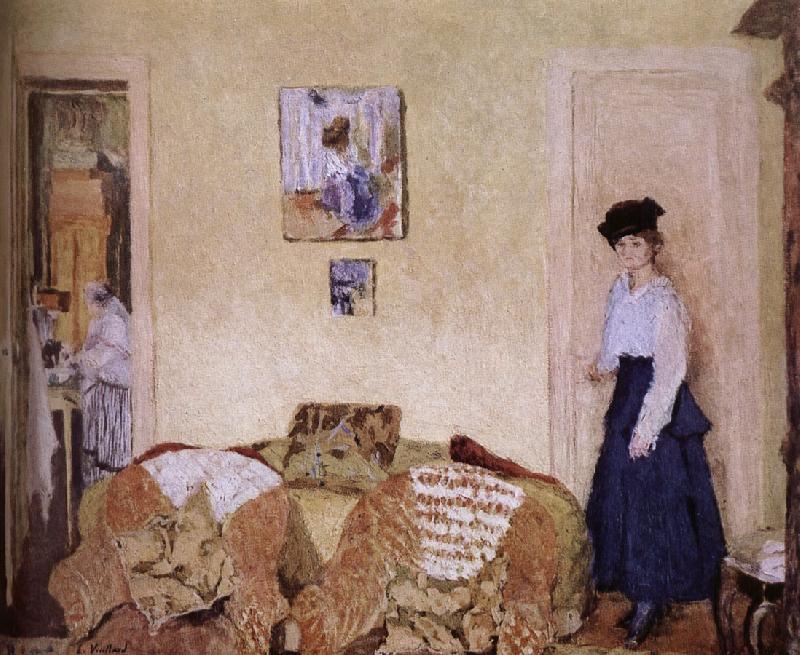 Edouard Vuillard Annette room in the Vial